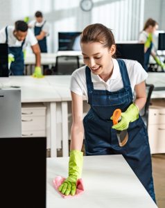 Keep Your Employees Healthy and Happy with our cleaning services